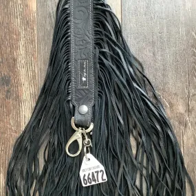 Western Mini Leather Fringe Strap 36" #66472