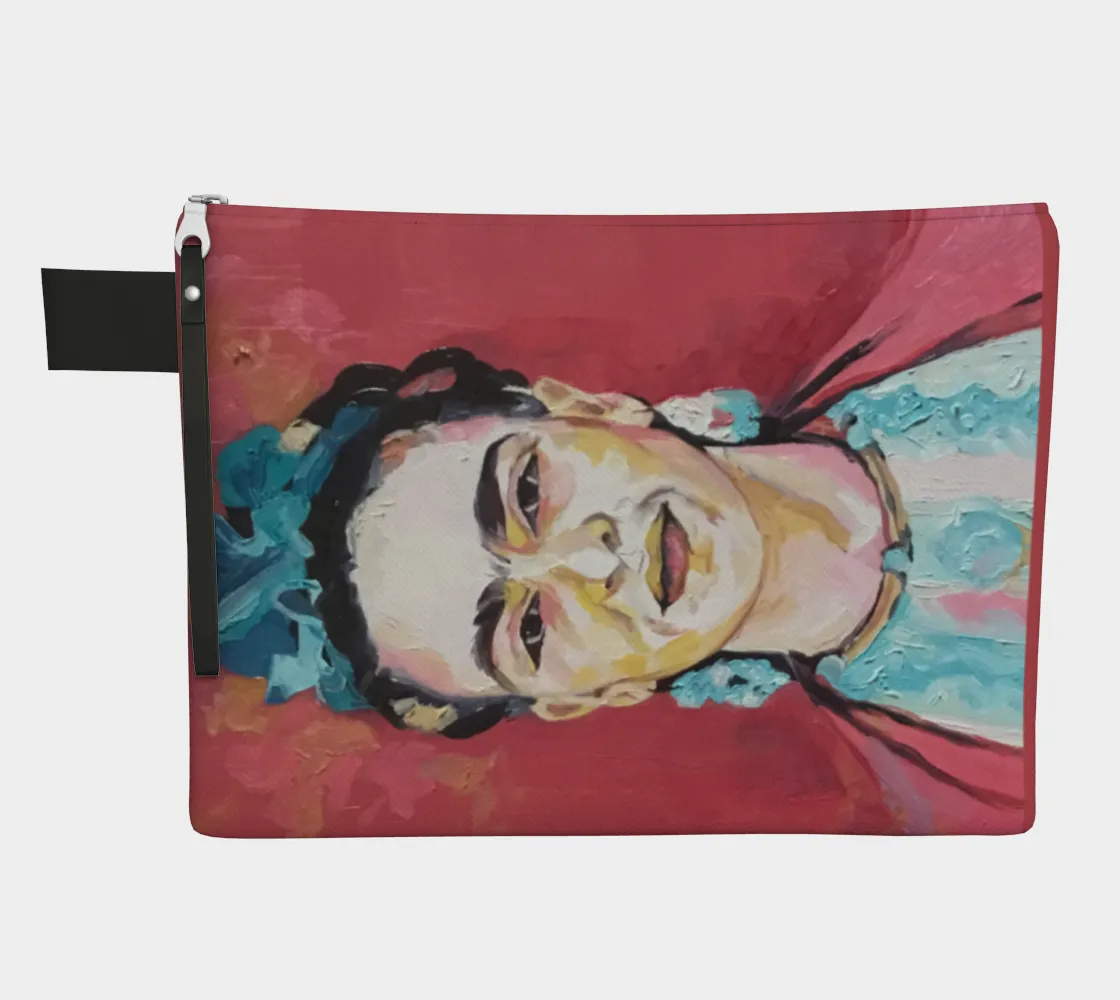 Zipper bag - Frida 2 pink
