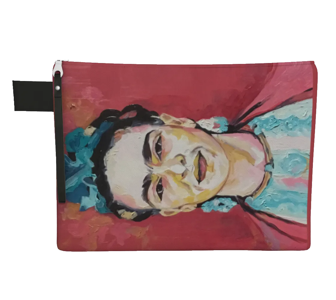 Zipper bag - Frida 2 pink